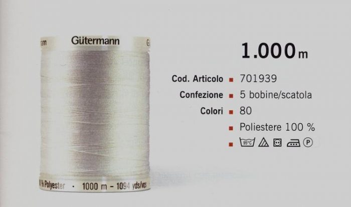 Cotone Gutermann 1.000 MT. - immagine 2